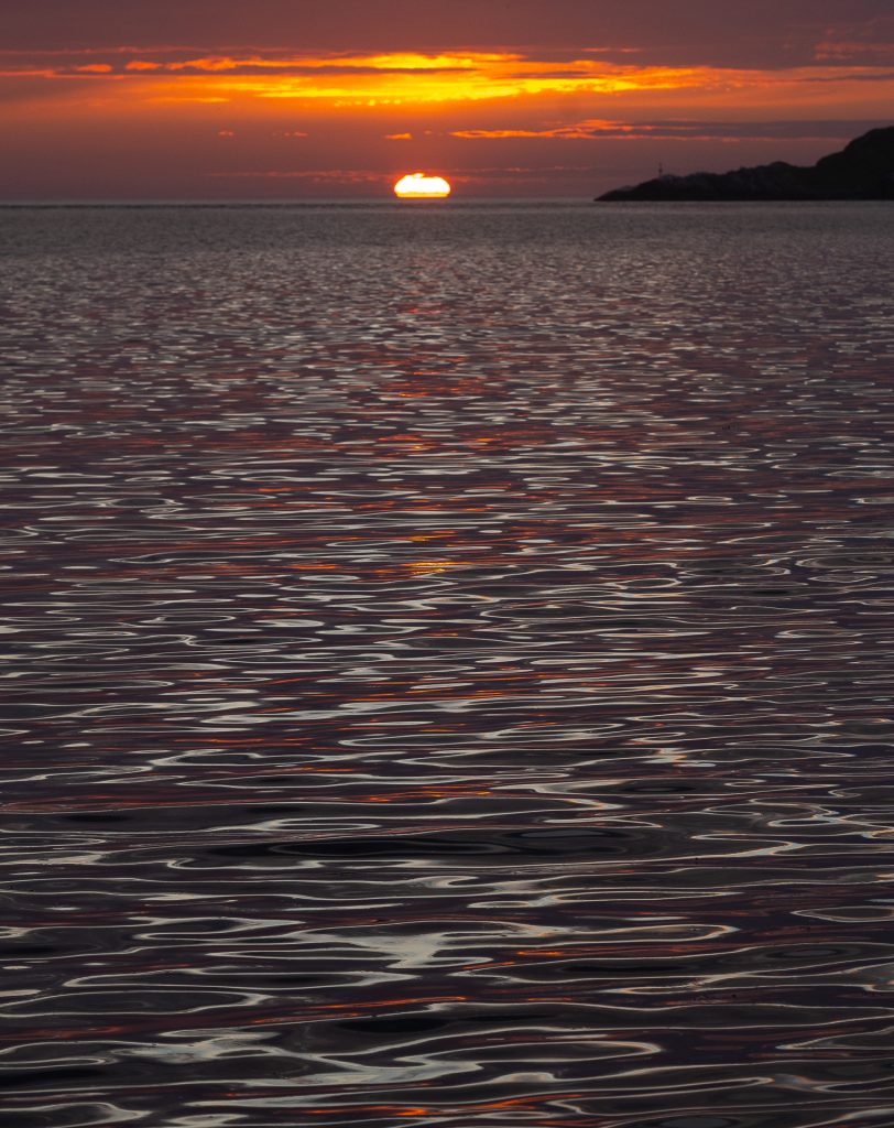 Home hav ro calm solnedgang bølger