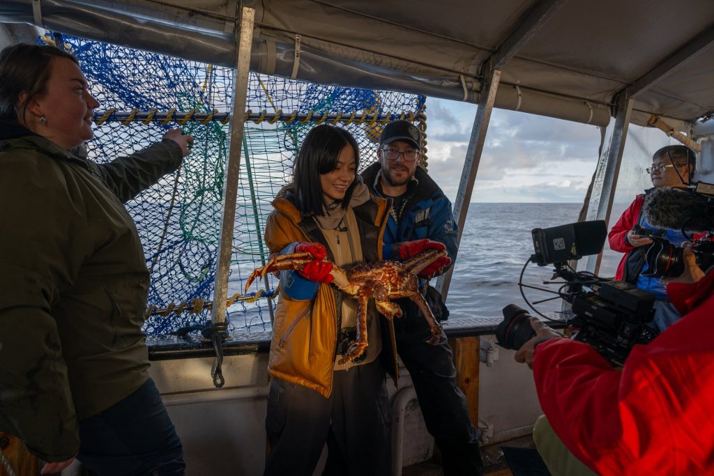 The Arctic Bucket List Journey mennesker kongekrabbe fangst